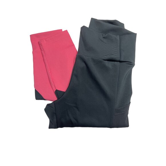 Adidas Aeroready High-Waisted Colorblock Leggings - Picture 2 of 4